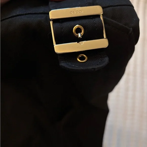 Gucci Black Pencil Skirt with Gold Details - Picture 10 of 16